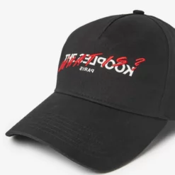 The Kooples SCHWARZE BAUMWOLLKAPPE MIT LOGO - Cappellino - Black, Unisex -Vendite The Kooples e1305ae25f644b529b7ac28f083726ad