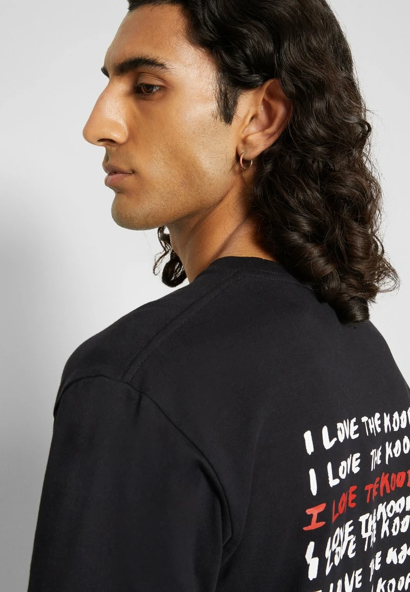 The Kooples Uomo T-shirt Con Stampa - Black 9 The Kooples Uomo T-shirt Con Stampa - Black - immagine 7