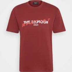 The Kooples TEE - T-shirt Con Stampa - Marron, Uomo -Vendite The Kooples e1ab398a19824ad9a98c61b1e7a0d45e