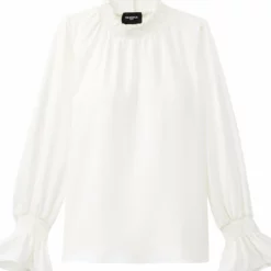 The Kooples Donna Maglietta A Manica Lunga - Off White