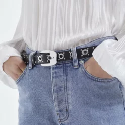 The Kooples Cintura - Black, Donna