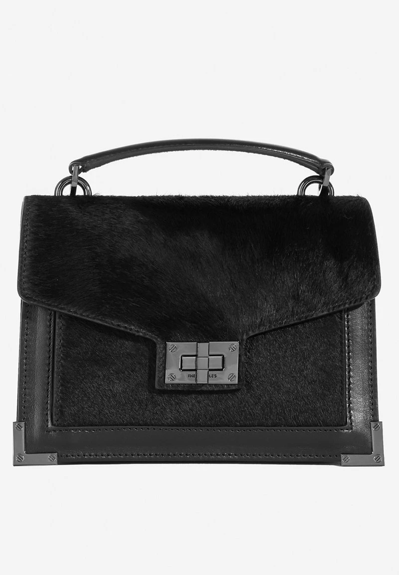 The Kooples SAC SMALL EMILY EN CUIR À POILS LONGS - Borsa A Mano - Black, Donna 3 The Kooples SAC SMALL EMILY EN CUIR À POILS LONGS - Borsa A Mano - Black, Donna