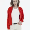 The Kooples Donna Felpa Con Zip - Red