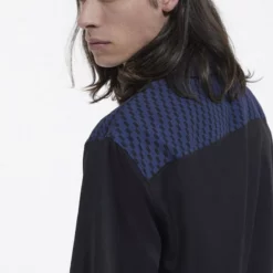 The Kooples Uomo CHEMISE CHIC - Camicia - Black Blue -Vendite The Kooples e308e0f54dea4f468e5913bf113a68a0