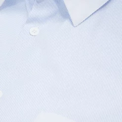 The Kooples RAYURES - Camicia Elegante - White / Sky Blue, Uomo -Vendite The Kooples e3dd1bcc016a40c0ae610454ed47d42a