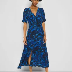 The Kooples ROBE - Vestito Elegante - Dark Blue, Donna -Vendite The Kooples e45161f669304e35ab79b58cdcdf17ed