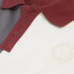 The Kooples PATCHWORK - Polo - Bordeaux, Uomo -Vendite The Kooples e5645e13753d4255b40b1e9f7f7d69e5