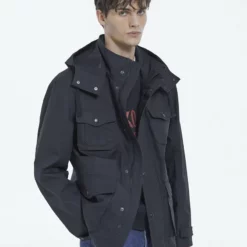 The Kooples Giacca Leggera - Black, Uomo