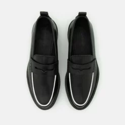 The Kooples EN AVEC SEMELLE CRANTEE - Scarpe Senza Lacci - Black, Donna -Vendite The Kooples e5cceaedcfb0461ea43709e170e24a61