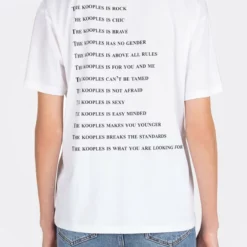 The Kooples MANCHES COURTES - T-shirt Con Stampa - White, Donna -Vendite The Kooples e698cf94778b40c780db7313a3440f66