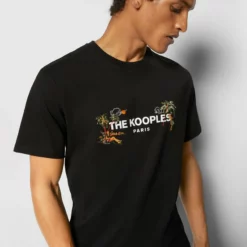 The Kooples Uomo T-shirt Con Stampa - Black 14 The Kooples Uomo T-shirt Con Stampa - Black -Vendite The Kooples e70b42eaf363458893b95e78eb572e11