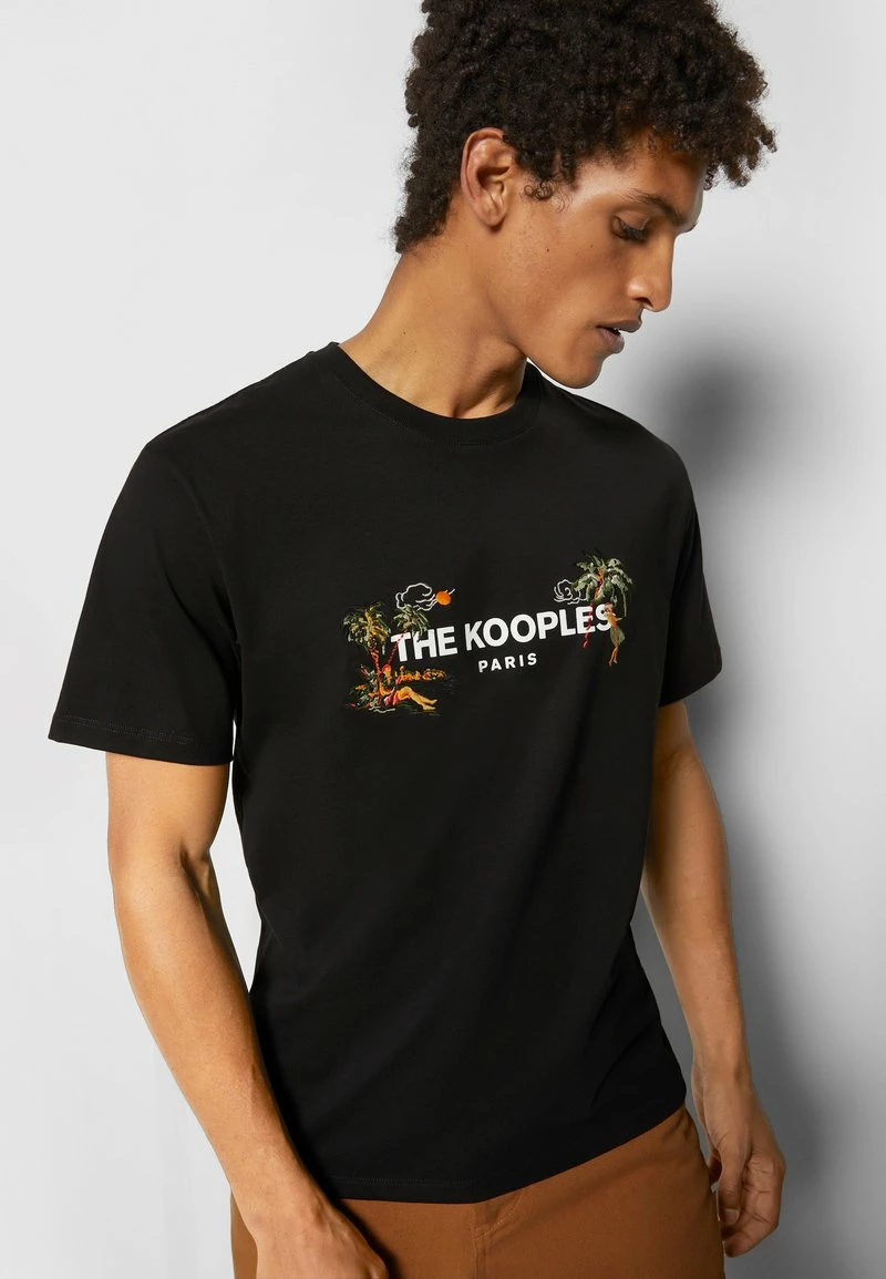 The Kooples Uomo T-shirt Con Stampa - Black 8 The Kooples Uomo T-shirt Con Stampa - Black - immagine 6