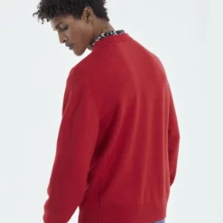 The Kooples TRIPLE BANDE PULL - Maglione - Red, Uomo -Vendite The Kooples e800948ae976459b874398a840e095b1