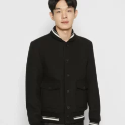 The Kooples BLOUSON - Giubbotto Bomber - Black, Uomo -Vendite The Kooples e8cee0004add444d86324173bb9c4964