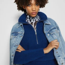 The Kooples PULL - Maglione - Blue, Donna 14 The Kooples PULL - Maglione - Blue, Donna -Vendite The Kooples ea90b5479c694e7fb038479c37bf139f