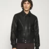 The Kooples JACKET - Giacca Di Pelle - Black, Uomo -Vendite The Kooples eb4d06929a1746119cbe6947e89eda1e