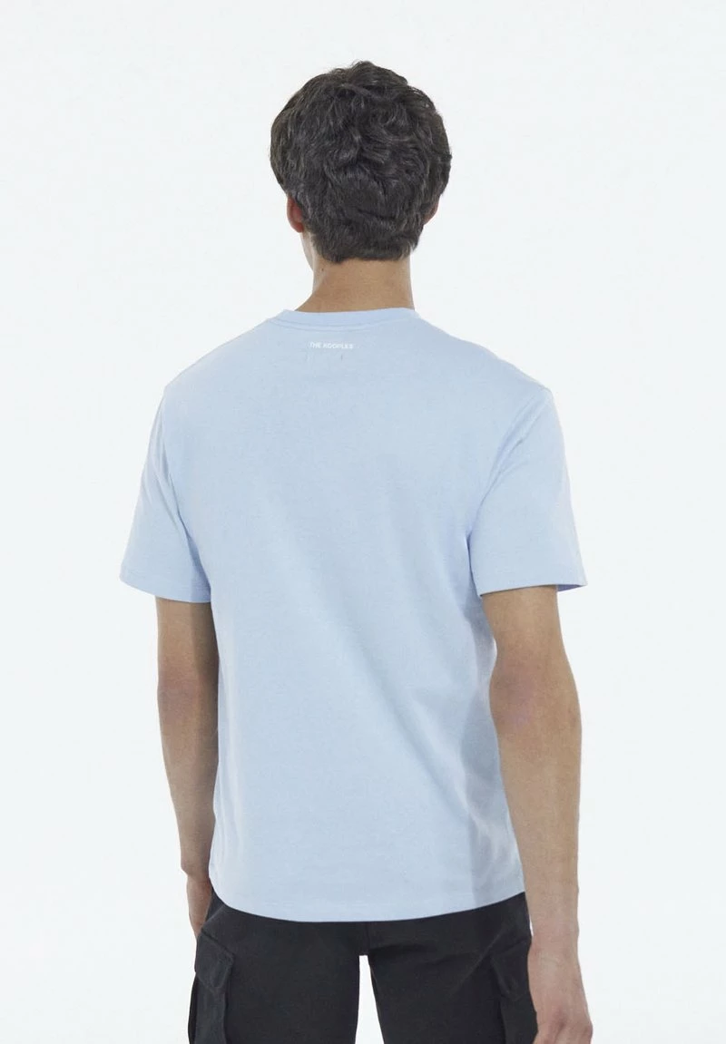 The Kooples T-shirt Con Stampa - Blue, Uomo 6 The Kooples T-shirt Con Stampa - Blue, Uomo - immagine 4