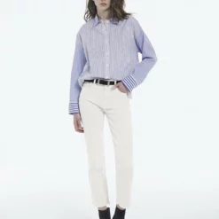 The Kooples Camicia - Blue White, Donna -Vendite The Kooples ec8c2b194a7e475c80db0167f95efd01