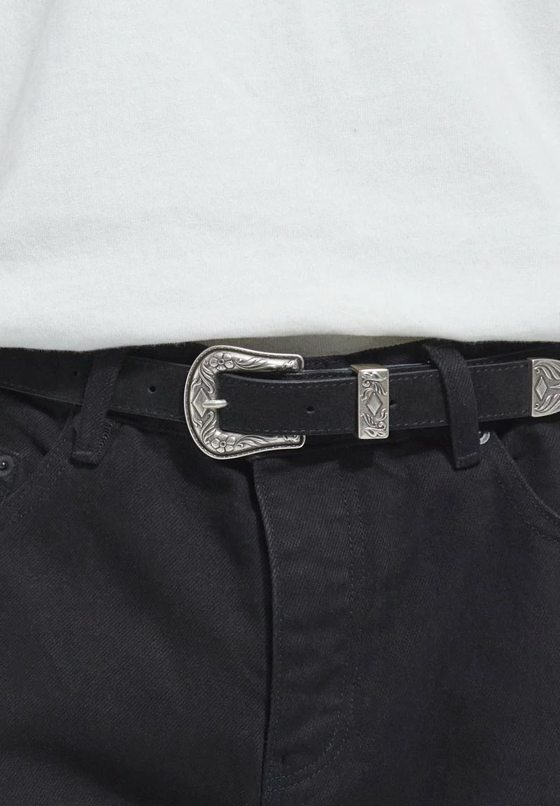 The Kooples Uomo À BOUCLE WESTERN SIMPLE - Cintura - Black 4 The Kooples Uomo À BOUCLE WESTERN SIMPLE - Cintura - Black - immagine 2