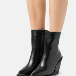 The Kooples Stivaletti Con Tacco - Black, Donna