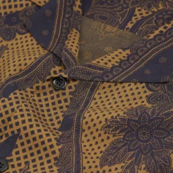 The Kooples Uomo À COL REQUIN - Camicia - Navy Brown -Vendite The Kooples effcc405bf1946c0ac9ad077f29763b3