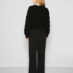 The Kooples CARDIGAN - Cardigan - Black, Donna -Vendite The Kooples f0e5d6e26c7b4218bb6d8ca054306fdb