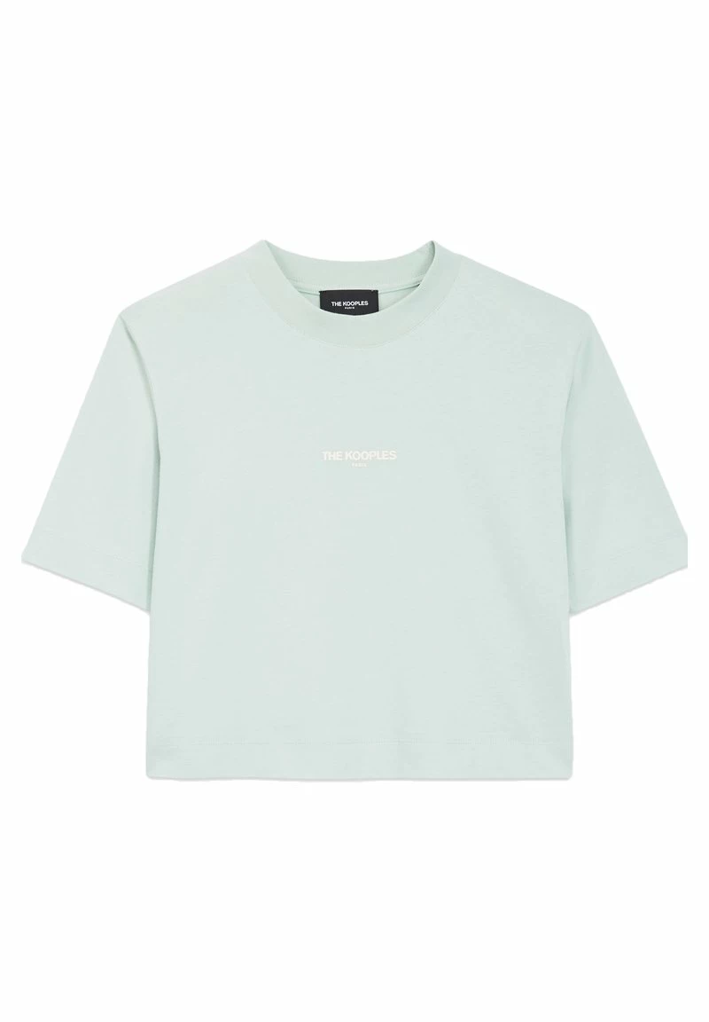 The Kooples MANCHES - T-shirt Basic - Gris Bleu, Donna 8 The Kooples MANCHES - T-shirt Basic - Gris Bleu, Donna - immagine 6