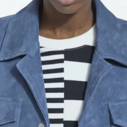 The Kooples Giacca Di Pelle - Blue, Donna -Vendite The Kooples f1d2dd612a2a48d9b6e2492b82221703