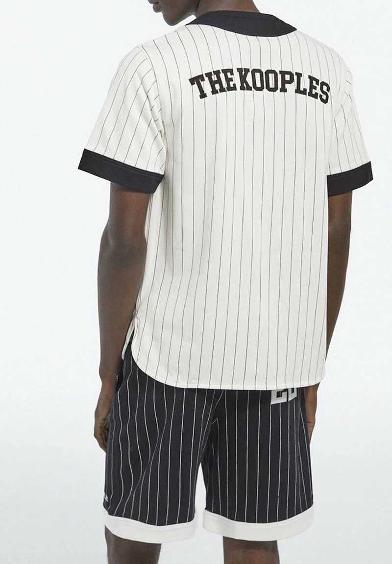The Kooples BASEBALL - T-shirt Con Stampa - Ecru, Uomo 7 The Kooples BASEBALL - T-shirt Con Stampa - Ecru, Uomo - immagine 5