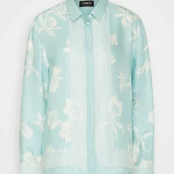 The Kooples CHEMISE IMPRIMEE MANCHES LONGUES - Camicia - Blue/white, Donna -Vendite The Kooples f4b32c2694c742188f461628c437dcc6