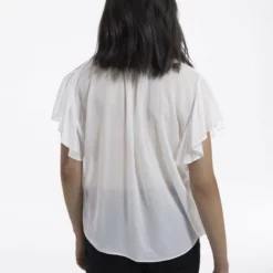 The Kooples Donna À VOLANTS - Camicetta - Off White 10 The Kooples Donna À VOLANTS - Camicetta - Off White -Vendite The Kooples f566c635a526497bab21e7842d600b57