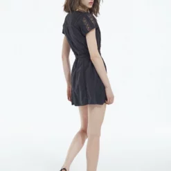 The Kooples Donna Vestito Estivo - Black -Vendite The Kooples f5685781c5184e19981799d7959b1a60