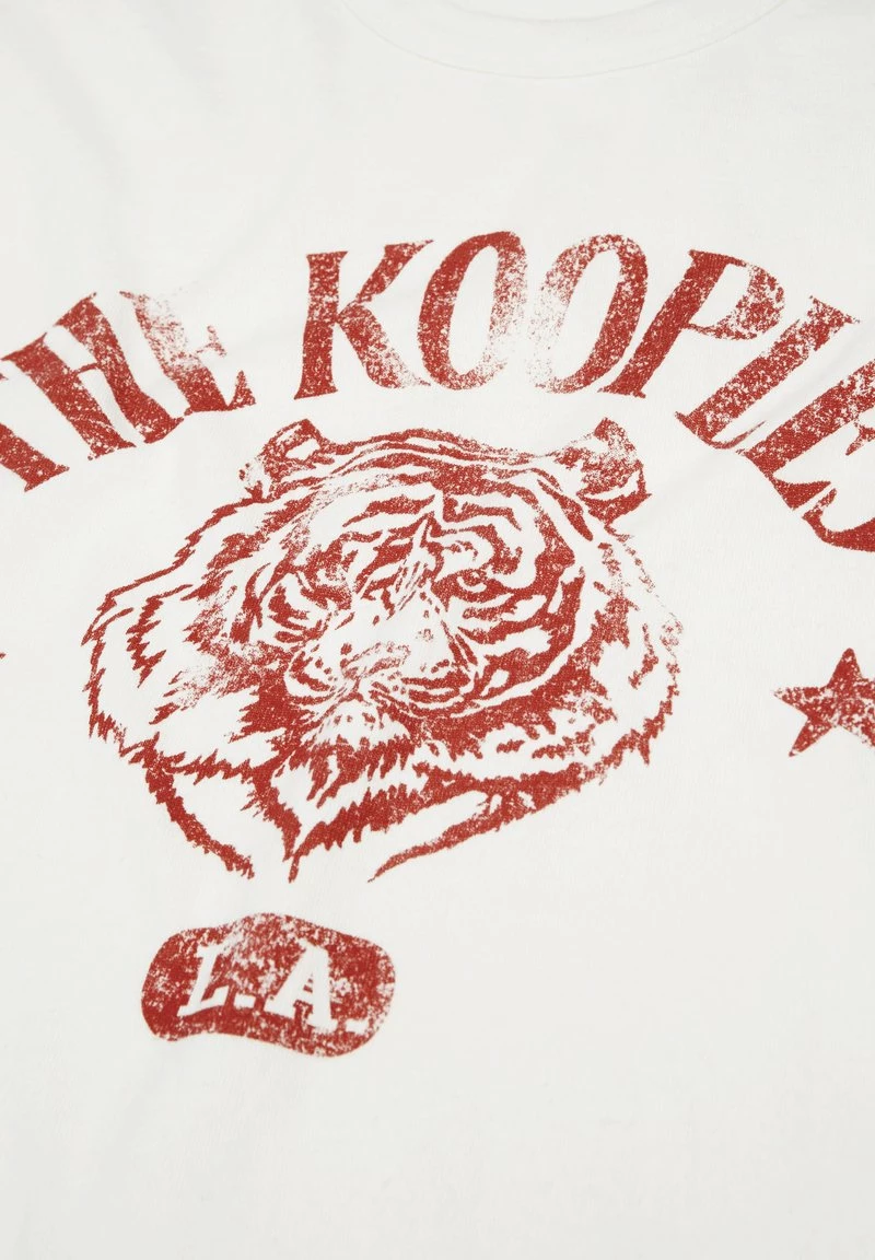 The Kooples Uomo TIGRE TEE - T-shirt Con Stampa - Ecru 9 The Kooples Uomo TIGRE TEE - T-shirt Con Stampa - Ecru - immagine 7