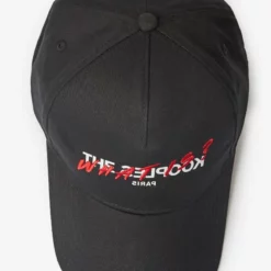 The Kooples SCHWARZE BAUMWOLLKAPPE MIT LOGO - Cappellino - Black, Unisex -Vendite The Kooples f841249749f3409eb01e48700dd33f1e