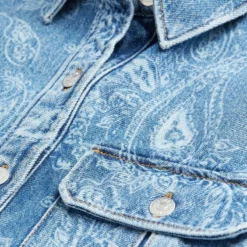 The Kooples Camicia - Blue Denim, Donna 13 The Kooples Camicia - Blue Denim, Donna -Vendite The Kooples f841e70b3a6746239bfd39e8d962c3f2