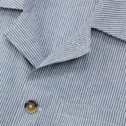 The Kooples À POCHES MOTIF RAYÉ - Giacca Leggera - Blue White, Uomo -Vendite The Kooples f885292e91734e29919fccdf206ae98b