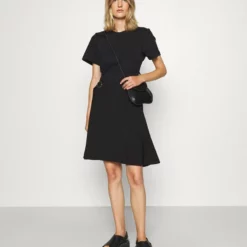 The Kooples DRESS - Vestito Di Maglina - Black, Donna -Vendite The Kooples f8fb6494be40482bb07fe960ed4d87af