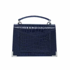 The Kooples CROCODILE EFFECT EMILY - Borsa A Mano - Dark Navy, Donna -Vendite The Kooples f9282c17e48948e298297987bc30bafd