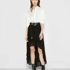 The Kooples JUPE LONGUE DRAPEE - Gonna Lunga - Black, Donna -Vendite The Kooples f93227b0badb4e3382c8d132e85395f2