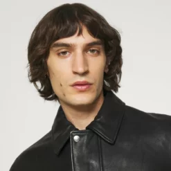 The Kooples JACKET - Giacca Di Pelle - Black, Uomo -Vendite The Kooples fa0191b745c04798a05d75b2424ff33e