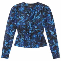 The Kooples Camicetta - Dark Blue, Donna -Vendite The Kooples fb3b79720be5496d9f56aa780e28b217