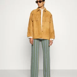 The Kooples JACKET - Giacca Di Pelle - Camel, Donna -Vendite The Kooples fb6c0de9f60845b0b1ff2649a7d40f0a