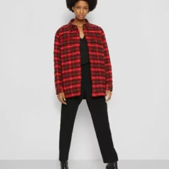 The Kooples BLOUSON - Giacca Da Mezza Stagione - Red/black, Donna -Vendite The Kooples fbcaf348d2d34bb9b0f4895d49424fa4