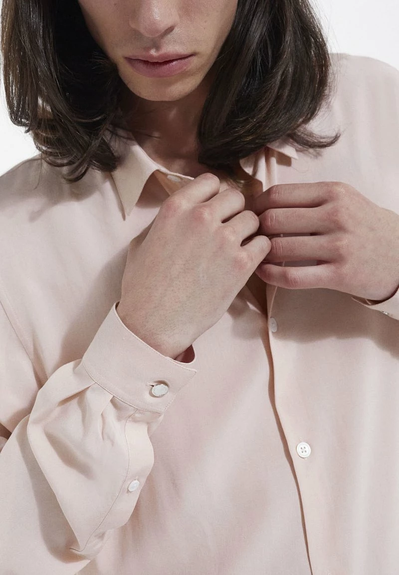 The Kooples Uomo FLUIDE - Camicia Elegante - Pink 6 The Kooples Uomo FLUIDE - Camicia Elegante - Pink - immagine 4