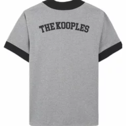 The Kooples BASEBALL - T-shirt Con Stampa - Middle Grey Melange, Uomo -Vendite The Kooples ff4ee22727a842c7bbb1a23c03d91f5b