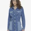 The Kooples Donna ROBE - Vestito Di Jeans - Blue Washed